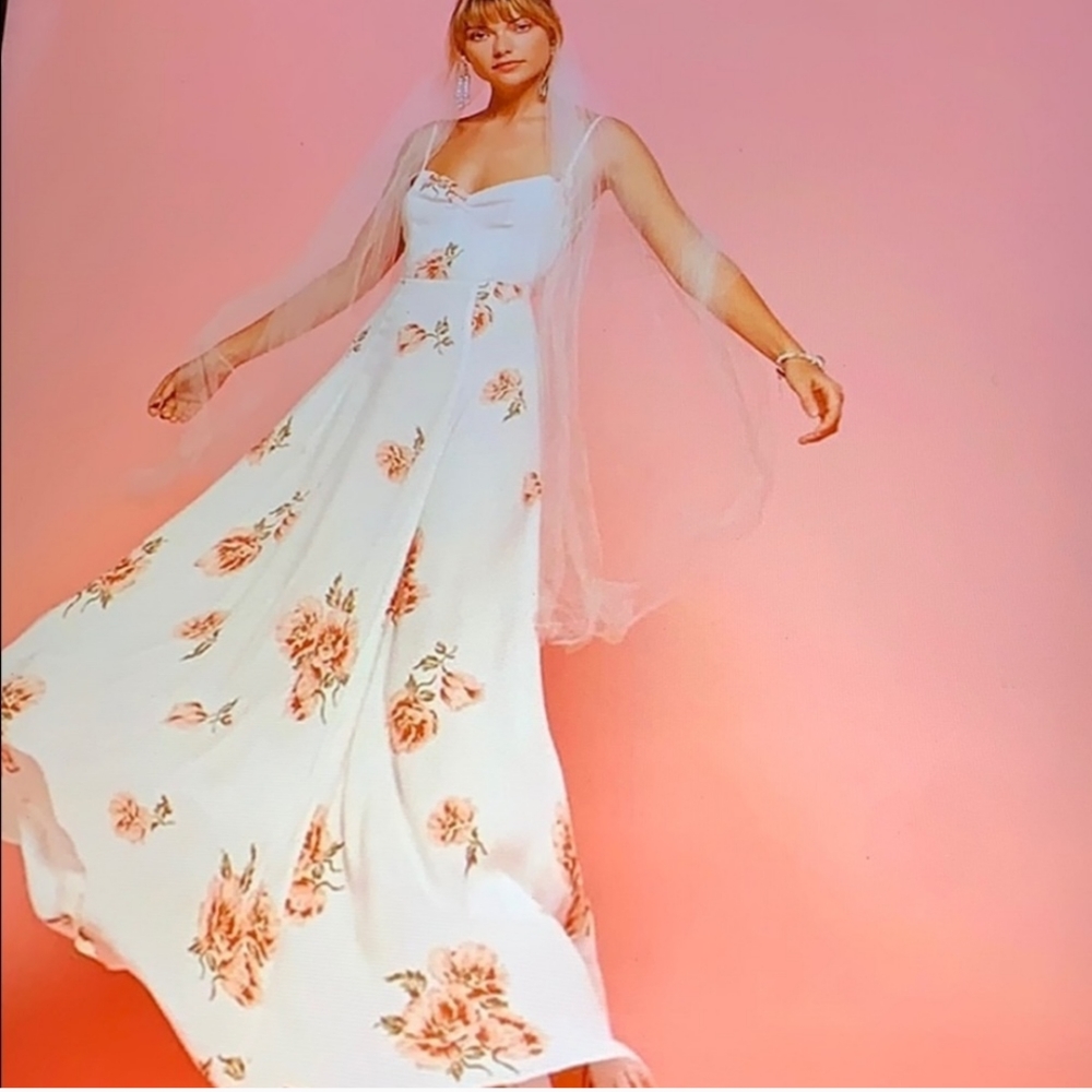 Nwt Reformation Henrietta Thistle maxi dress 2
